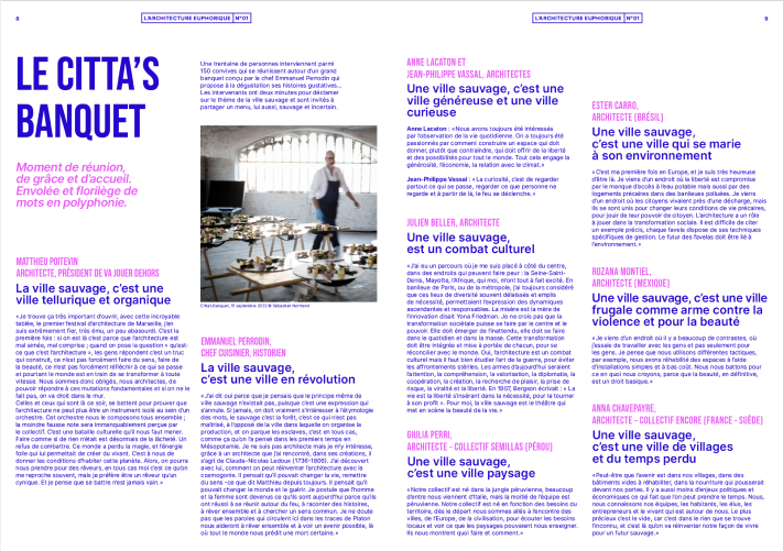 Extrait de L’Architecture Euphorique n°01