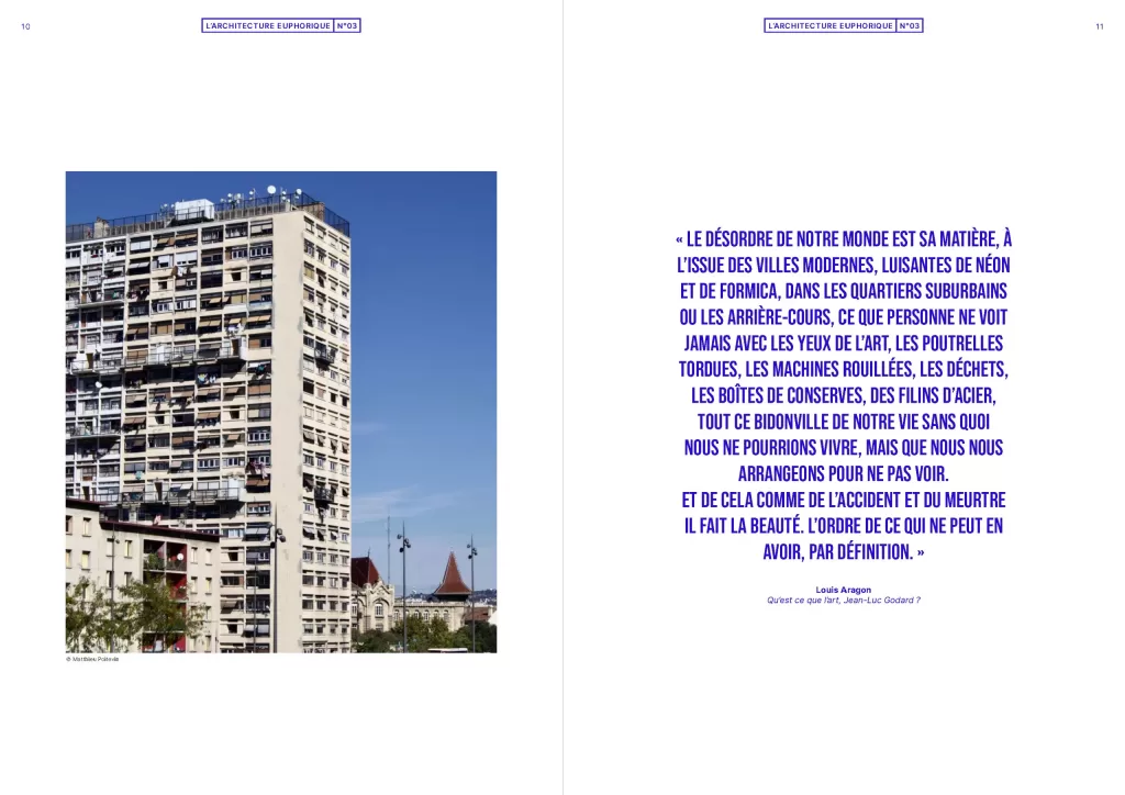 Extrait de L’Architecture Euphorique n°03
