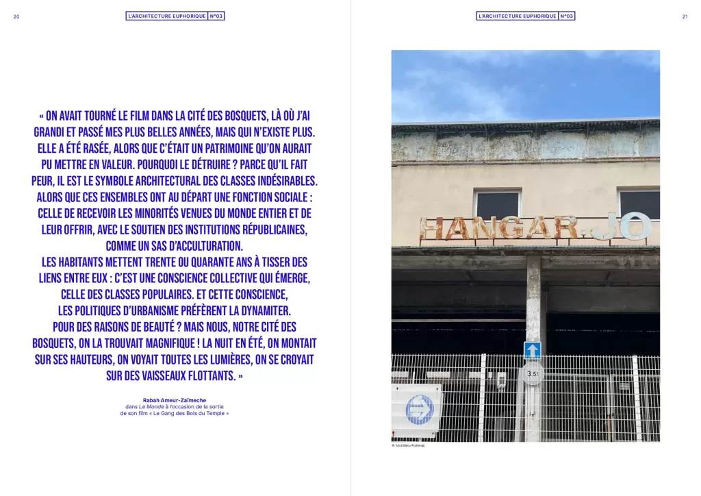 Extrait de L’Architecture Euphorique n°03